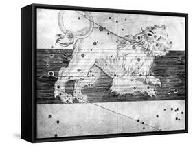 Constellation of Leo, 1723-null-Framed Stretched Canvas