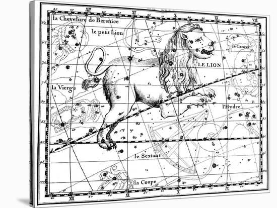 Constellation of Leo, 1775-Jean Fortin-Stretched Canvas