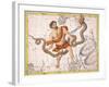 Constellation of Ophiucus and Serpens, Plate 22 from "Atlas Coelestis"-Sir James Thornhill-Framed Giclee Print