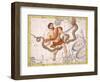 Constellation of Ophiucus and Serpens, Plate 22 from "Atlas Coelestis"-Sir James Thornhill-Framed Giclee Print