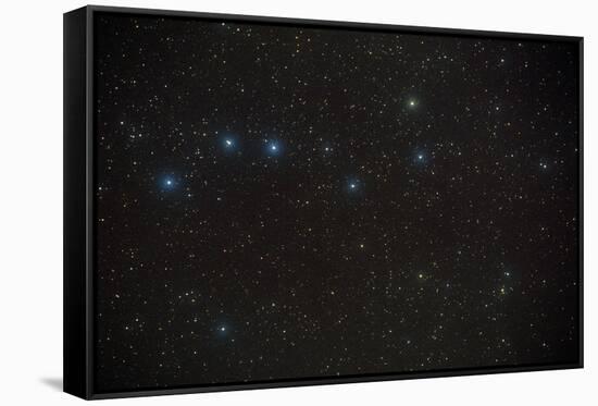 Constellation of Ursa Major, the Great Bear.-Pekka Parviainen-Framed Stretched Canvas