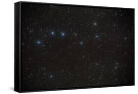 Constellation of Ursa Major, the Great Bear.-Pekka Parviainen-Framed Stretched Canvas