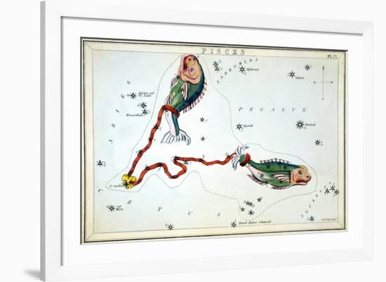 Constellation: Pisces-Sidney Hall-Framed Giclee Print