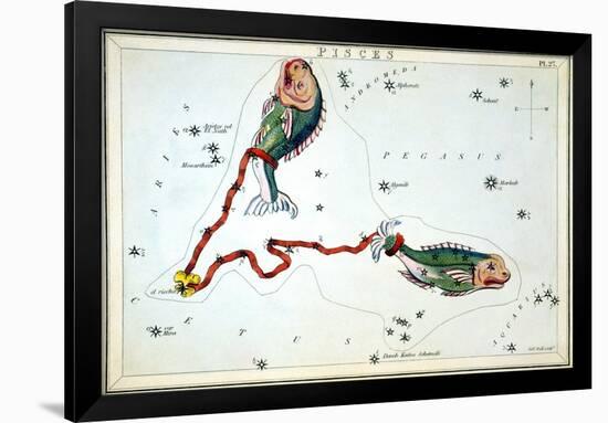 Constellation: Pisces-Sidney Hall-Framed Giclee Print