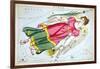 Constellation: Virgo, 1825-Sidney Hall-Framed Giclee Print