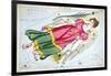 Constellation: Virgo, 1825-Sidney Hall-Framed Giclee Print