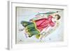 Constellation: Virgo, 1825-Sidney Hall-Framed Giclee Print