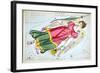 Constellation: Virgo, 1825-Sidney Hall-Framed Giclee Print