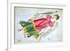 Constellation: Virgo, 1825-Sidney Hall-Framed Giclee Print