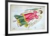 Constellation: Virgo, 1825-Sidney Hall-Framed Giclee Print