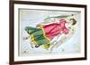 Constellation: Virgo, 1825-Sidney Hall-Framed Premium Giclee Print