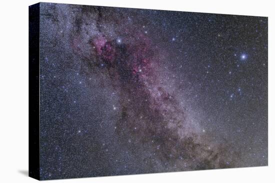 Constellations Cygnus and Lyra with Nearby Deep Sky Objects-null-Stretched Canvas