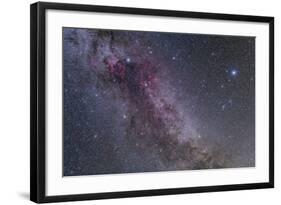 Constellations Cygnus and Lyra with Nearby Deep Sky Objects-null-Framed Photographic Print