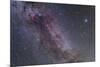 Constellations Cygnus and Lyra with Nearby Deep Sky Objects-null-Mounted Photographic Print