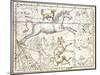 Constellations of Monoceros the Unicorn, Canis Major and Minor from A Celestial Atlas-A. Jamieson-Mounted Giclee Print
