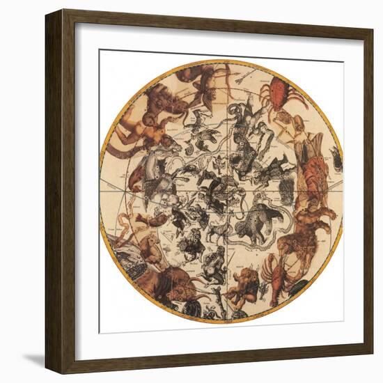 Constellations-Science Source-Framed Giclee Print