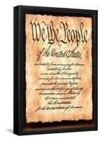 Constitution America motivational Art Print Poster-null-Framed Poster