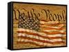 Constitution and U.S. Flag-Joseph Sohm-Framed Stretched Canvas