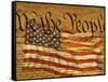 Constitution and U.S. Flag-Joseph Sohm-Framed Stretched Canvas