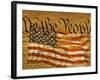 Constitution and U.S. Flag-Joseph Sohm-Framed Photographic Print