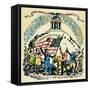 Constitution Cut, 18th C-null-Framed Stretched Canvas