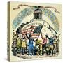 Constitution Cut, 18th C-null-Stretched Canvas