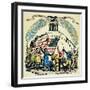 Constitution Cut, 18th C-null-Framed Giclee Print