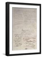 Constitution de l'An VIII-null-Framed Giclee Print