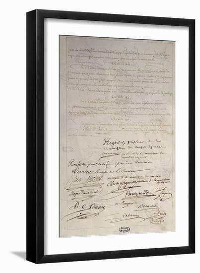 Constitution de l'An VIII-null-Framed Giclee Print