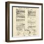 Constitution Document-null-Framed Art Print