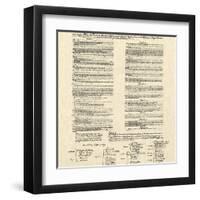 Constitution Document-null-Framed Art Print