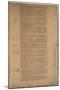 Constitution, First Printing, Printed by Dunlap and Claypoole, 17-19 September 1787-null-Mounted Giclee Print