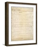 Constitution of the United States-null-Framed Photographic Print