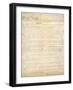 Constitution of the United States-null-Framed Photographic Print