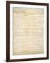 Constitution of the United States-null-Framed Photographic Print