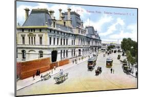 Constitution Station, Buenos Aires, Argentina, C1900s-null-Mounted Giclee Print