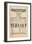 Constitution! the People of the Kansas Territory are Requested to Assemble..., Printed by E. C.…-null-Framed Giclee Print