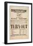 Constitution! the People of the Kansas Territory are Requested to Assemble..., Printed by E. C.…-null-Framed Giclee Print