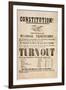 Constitution! the People of the Kansas Territory are Requested to Assemble..., Printed by E. C.…-null-Framed Giclee Print