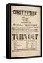 Constitution! the People of the Kansas Territory are Requested to Assemble..., Printed by E. C.…-null-Framed Stretched Canvas