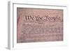 Constitution, United States of America, Replica, Patowmack Canal, 1987 (Photo)-Kenneth Garrett-Framed Giclee Print