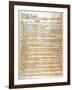 Constitution-null-Framed Giclee Print