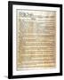 Constitution-null-Framed Giclee Print