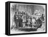 Constitutional Convention, Kansas Territory-null-Framed Stretched Canvas