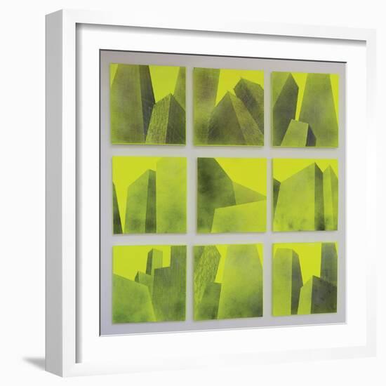 Constructed Series I - IX-Luke M Walker-Framed Giclee Print