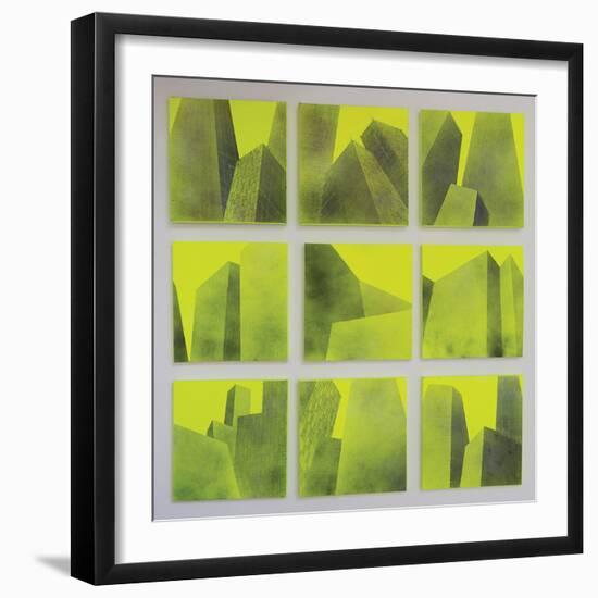 Constructed Series I - IX-Luke M Walker-Framed Premium Giclee Print