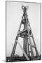 Constructing Seattle's Space Needle-null-Mounted Photographic Print