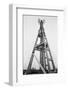Constructing Seattle's Space Needle-null-Framed Photographic Print