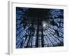 Constructing the Roof of a Large Ghraghe House, Shoa Province, Ethiopia, Africa-J P De Manne-Framed Photographic Print