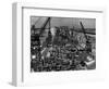 Constructing the St. Lawrence Seaway-null-Framed Photographic Print